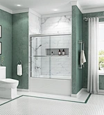 door shower